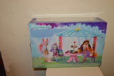 SALON DE THE DE MME PAON ENCHANTIMALS NEUF SCELLER POUPEE INCLUS 1 PETS  MATTEL