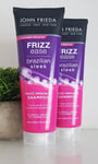 2 x John Frieda Frizz Ease Brazilian Sleek Frizz Immunity Shampoo 250ml