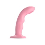 Vibromasseur ventouse Tapping dildo wave rose - Strap-on-Me