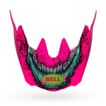 Bell Sanction 2 Bicycle Cycle Bike Helmet Visor Bonehead Pink / Turquoise