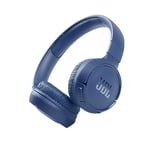 JBL Tune 510 BT Wireless On-Ear Headphones with Bluetooth 5.0 and Speed Charge, Up to 40 Hours Battery Life, Blue