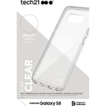 Samsung Galaxy S8  Tech 21 Pure Clear Phone Shin Shell Case Drop Protection