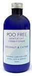 99% Naturel APRÈS SHAMPOOING pour Chats - Aloe Vera & Herbe À Chat - 250ml POO FREE. sans Sulfates, sans Parabènes. pour Les Chats à la Peau Sensible. Concentré, Nettoie, Apaise, Hydrate, Désodorise.