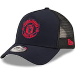 New Era A-Frame Mesh Trucker Cap - Manchester United Navy