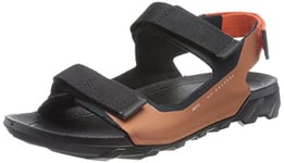 ECCO Men's Mx Onshore M Sandal 3s, Cognac Black, 12.5 UK