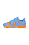 PUMA Future Play TT V JR Soccer Shoe, Blue Glimmer White-Ultra Orange, 4 UK