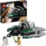 LEGO® Star Wars 75360 The Clone Wars Jedi Hunter Yoda Toy med Yoda Minifigure och R2-D2 Minifigure Vit