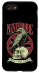 Coque pour iPhone SE (2020) / 7 / 8 Nevermore Quoth The Raven Gothic Edgar Allan Poe