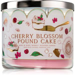 Bath & Body Works Cherry Blossom Pound Cake scented candle 411 g