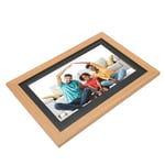 10.1in Digital Photo Frame HD 1024x600 LED Screen Video Photo Frame With Ste BST