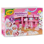 Coffret Super Salon Washimals - CRAYOLA - 5 animaux miniatures - Accessoires ...