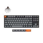 Keychron K8 Max QMK Wireless Mechanical Keyboard (Super Brown Switch)