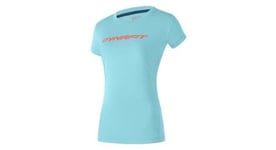 T shirt dynafit traverse bleu femme