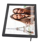 New US Plug 100-240V 15in Digital Picture Frame 80000 Photos Storage HD Touch Sc