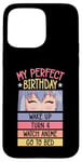 Coque pour iPhone 15 Pro Max My Perfect Birthday Wake Up Turn 4 Montre Anime Go To Bed