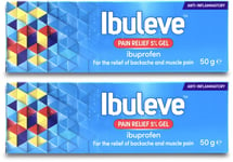 Ibuleve Pain Relief Gel 5% 50g | Analgesic | MAX ONE PER ORDER |  X 2