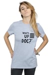 Bugs Bunny What´s Up Doc Stripes Cotton Boyfriend T-Shirt