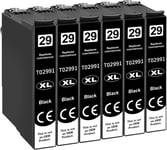 29 XL Cartouches d'encre Compatible avec Epson 29 29XL Cartouches Multipack pour Epson XP-235 XP-245 XP-247 XP-255 XP-257 XP-332 XP-335 XP-342 XP-345 XP-352 XP-355 XP-432 XP-435 XP-442