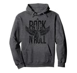 Rock and Roll Guitar Player Musicians Pullover Hoodie