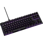 NZXT Function TKL Clavier mécanique Gamer pour PC - Éclairant - Switches RGB linéaires - Switches compatibles MX - Switches remplaçables à Chaud - Clavier Gamer Mecanique DE (QWERTZ) Noir