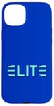 Coque pour iPhone 15 Plus Élite bleue éclairée