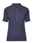 Polo Ralph Lauren Ribbed Polo Shirt Marinblå