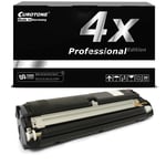 4x per Cartridge Black Replaces Konica Minolta Qms 2400