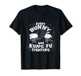 Every Bunny Was Kung Fu Fighting Ninja Easter Bunnies Rabbit T-Shirt