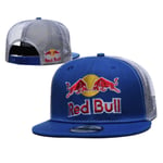 Red Bull Flat Brim Racing Cap Outdoor Sports Solskärm Cap M