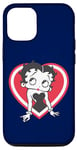 iPhone 13 Pro Betty Boop Red and White Heart Pose Case