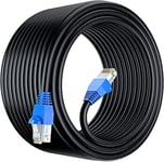 Multi-Cables CAT6 RJ45 75m, à l'extérieur utiliser imperméable - CCA - Direct Burial Ethernet Network câble - 550 Mhz-75 meter