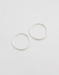 SYSTER P Beloved Medium Hoops Silver