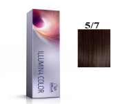 Wella Professionals, Illumina Color, Permanent Hair Dye, 5/7 Light Chestnut Brown, 60 ml