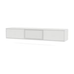 Montana - OCTAVE V TV Bench, 04-Suspensionrails, 01 White - Hyller & Hyllesystemer - Peter J. Lassen - Hvit - MDF