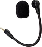 Microphone de rechange compatible avec les casques de jeu Pro/G Pro X 7.1, réduction du bruit, pour PS5, Switch, Mac, PC, prise jack 3,5 mm