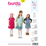 Burda 9380 - Kjole EUR: 110-140, US: 5-10