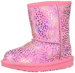 UGG Classic Ii Spots, Botte Fille, Pink Rose Sparkle Suede, 38 EU