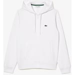 Polaire Lacoste  Sweat zippé à capuche  blanc