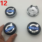 4st 60mm Bilhjul Center Navkapslar Cover För Skoda Ford Opel Peugeot Volvo Cadillac