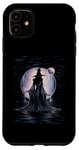 Coque pour iPhone 11 Witch Moon Magic Spellcaster T-shirt graphique Femme