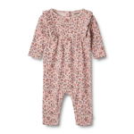 WHEAT Långärmad Jumpsuit Kira Pale Rose Flowers