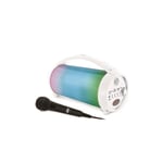 FLASHBOOM Enceinte Bluetooth portable entierement lumineuse avec micro filaire détachable iParty - LEXIBOOK - Neuf