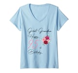 Womens Celebrate Great Grandma's 95th Birthday With This Happy V-Neck T-Shirt