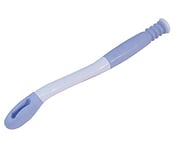 Aidapt Long Handled Easy to use Self use Bottom Wiper, Extends Reach Over 15" Grips Toilet Paper, Tissues Wipes Aid, Blue