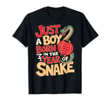 Chinese New Year Zodiac Sign Boy Born In Year Of The Snake T-Shirt