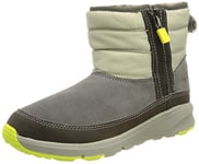 UGG Garçon Unisex Kinder Truckee Weather Botte, Grey Multi, 23.5 EU