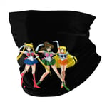 LREFON Cache Cou Bandana Bandeau Scharpe Balaclava Sailor Manga Moon Bandeaux De Chapeaux Cache-Cou Balaclava Chapeau Cagoule Warmer