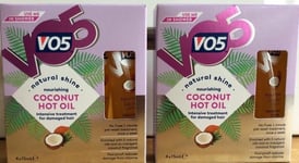 2 x VO5 Hot Oil Treatment (8 x 15ml) Intensive Nourishment For Damaged Hair