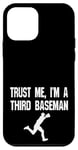 iPhone 12 mini Funny 3rd Third Baseman Baseball Player Defense Field Case