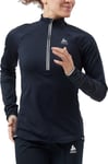 Sweatshirt Odlo Mid layer 1/2 zip ZEROWEIGHT CERAMIWARM 323321-15000 Størrelse M